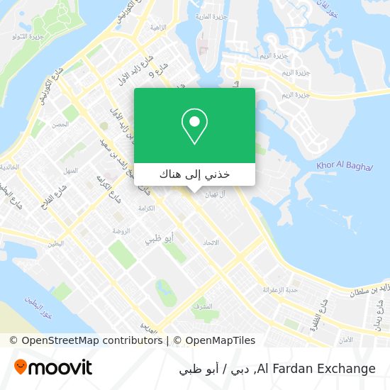 خريطة Al Fardan Exchange