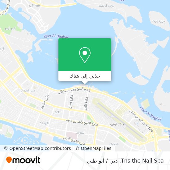 خريطة Tns the Nail Spa