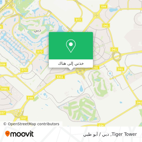 خريطة Tiger Tower