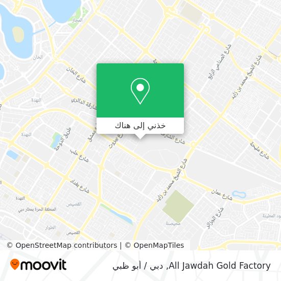 خريطة All Jawdah Gold Factory