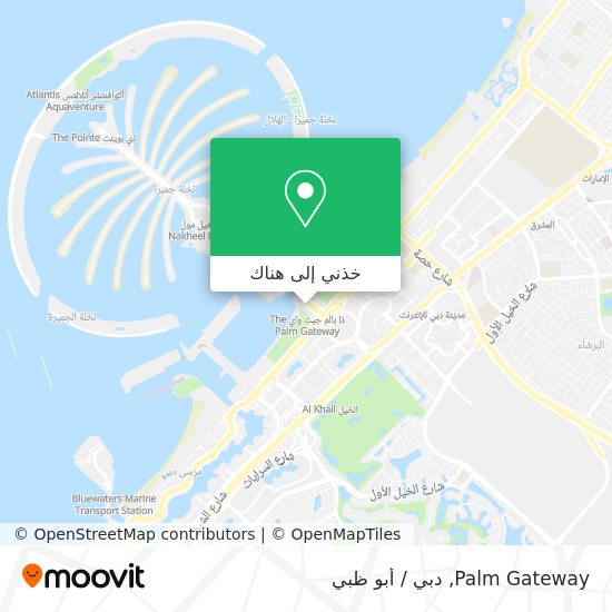 خريطة Palm Gateway