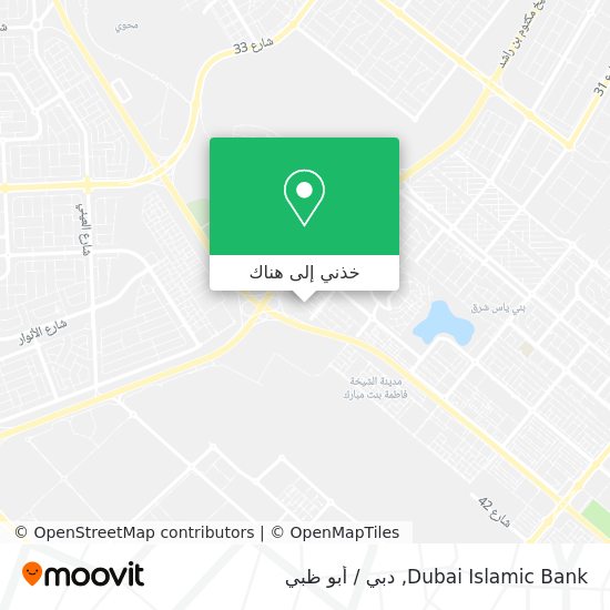 خريطة Dubai Islamic Bank