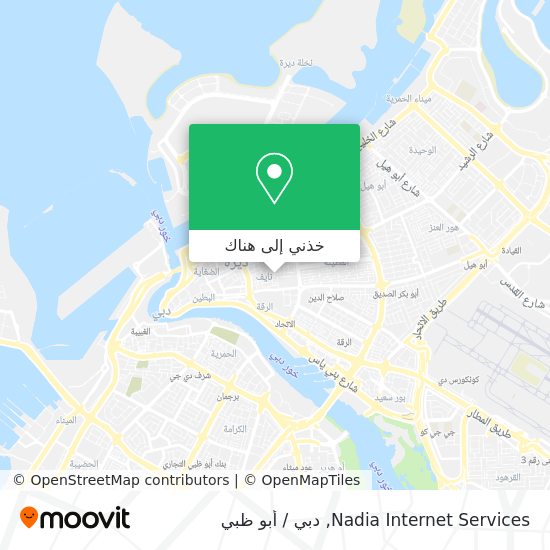 خريطة Nadia Internet Services