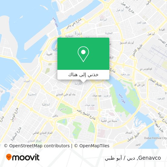 خريطة Genavco