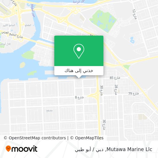 خريطة Mutawa Marine Llc