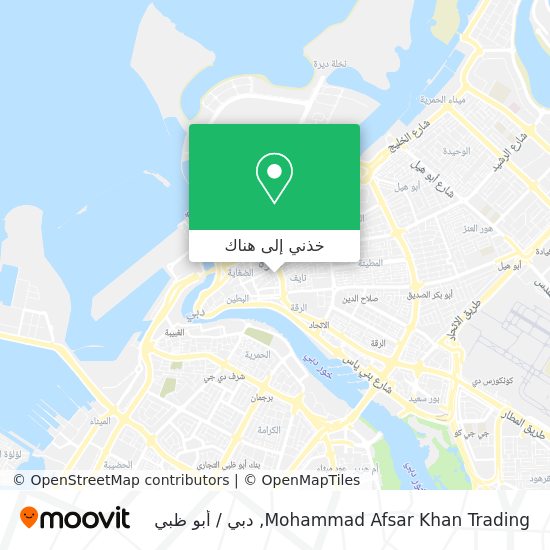 خريطة Mohammad Afsar Khan Trading