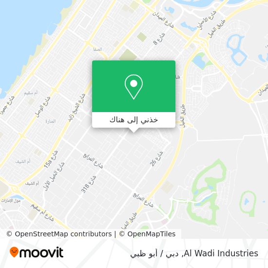 خريطة Al Wadi Industries
