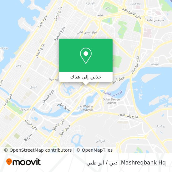خريطة Mashreqbank Hq