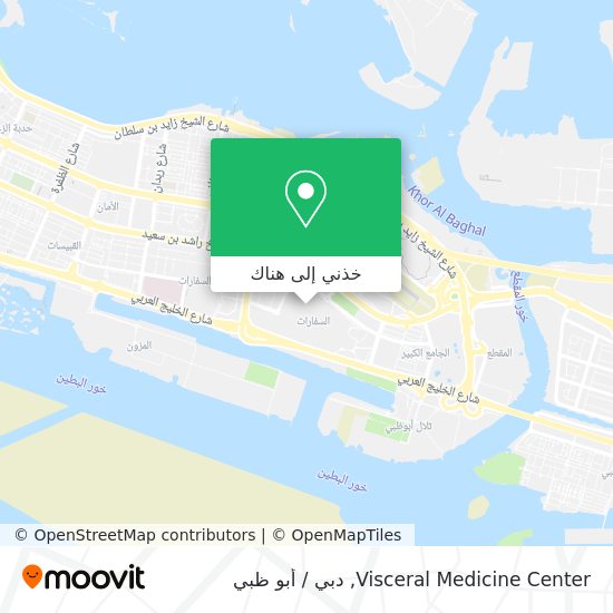 خريطة Visceral Medicine Center