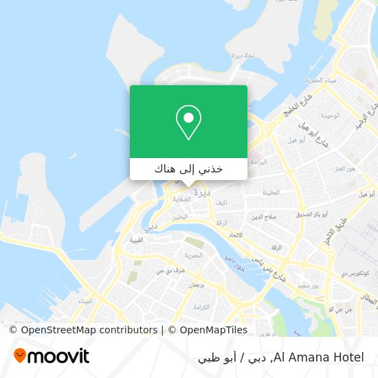 خريطة Al Amana Hotel