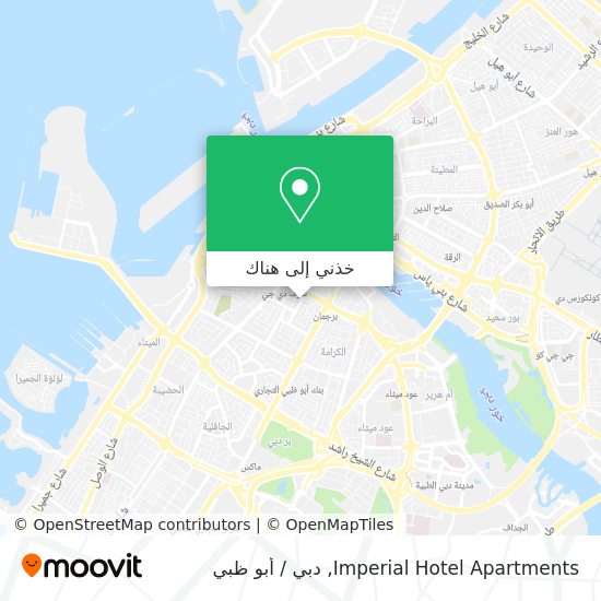 خريطة Imperial Hotel Apartments