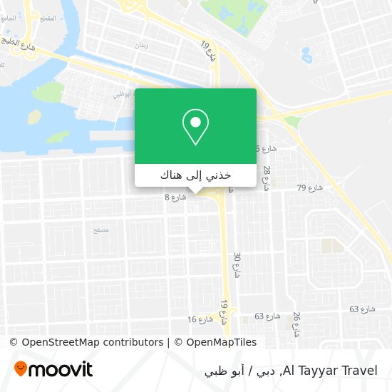 خريطة Al Tayyar Travel