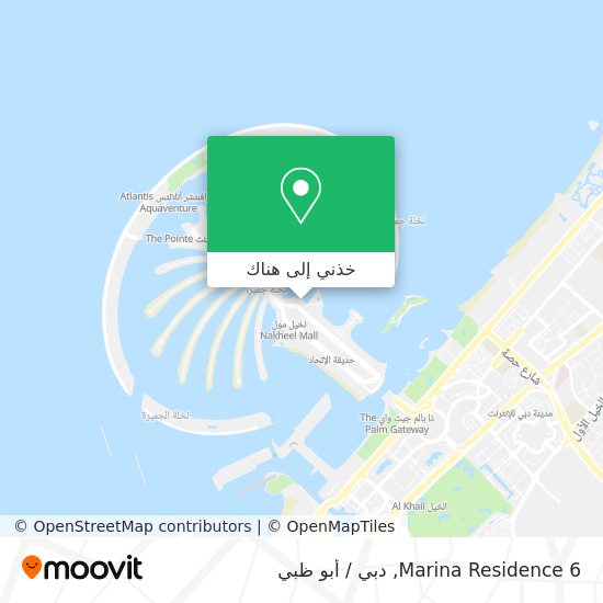 خريطة Marina Residence 6