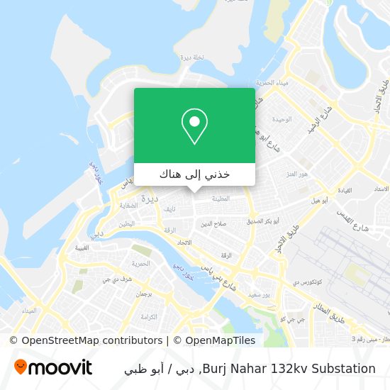 خريطة Burj Nahar 132kv Substation