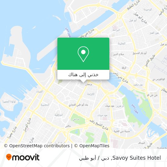 خريطة Savoy Suites Hotel