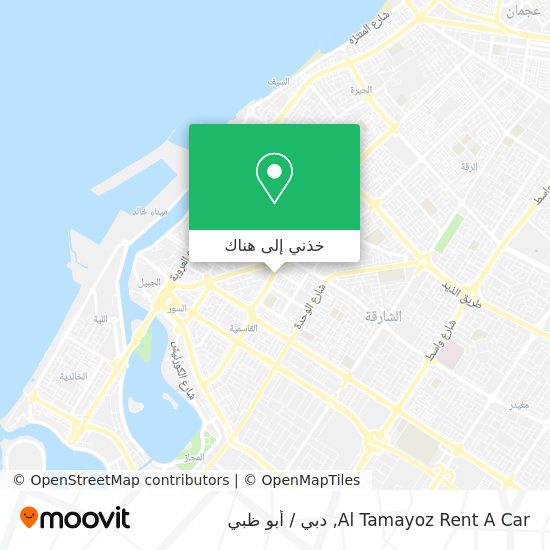 خريطة Al Tamayoz Rent A Car