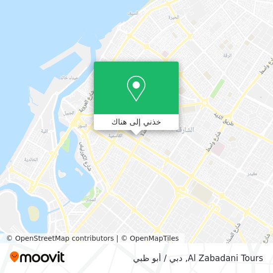 خريطة Al Zabadani Tours