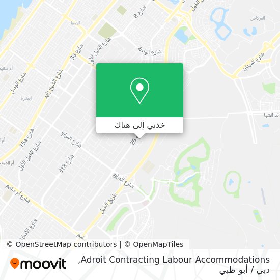 خريطة Adroit Contracting Labour Accommodations