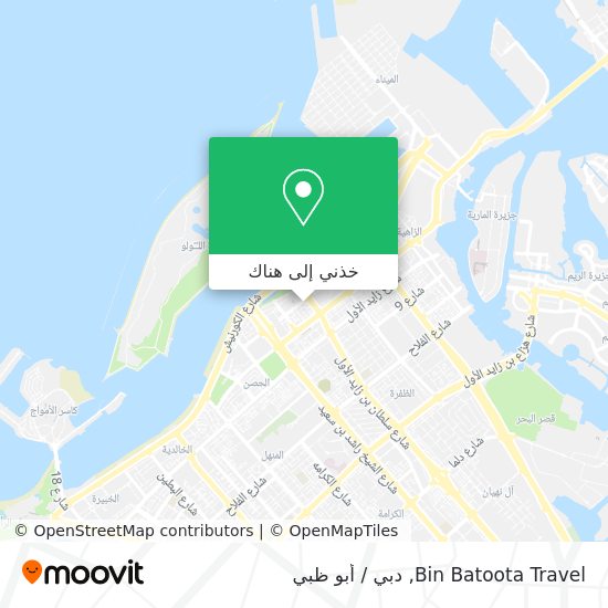 خريطة Bin Batoota Travel