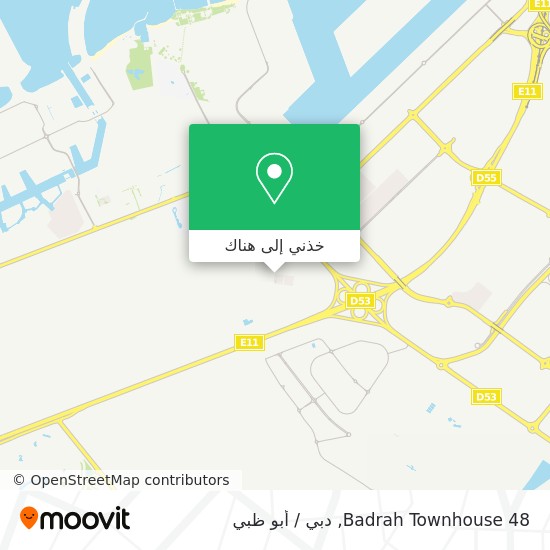 خريطة Badrah Townhouse 48