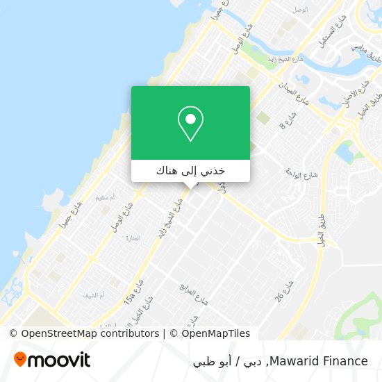 خريطة Mawarid Finance