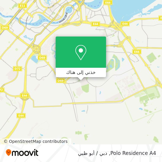 خريطة Polo Residence A4