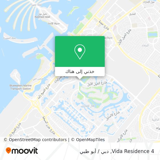 خريطة Vida Residence 4