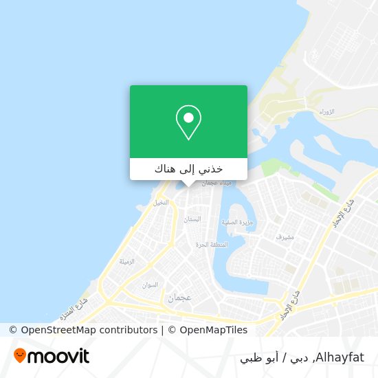 خريطة Alhayfat