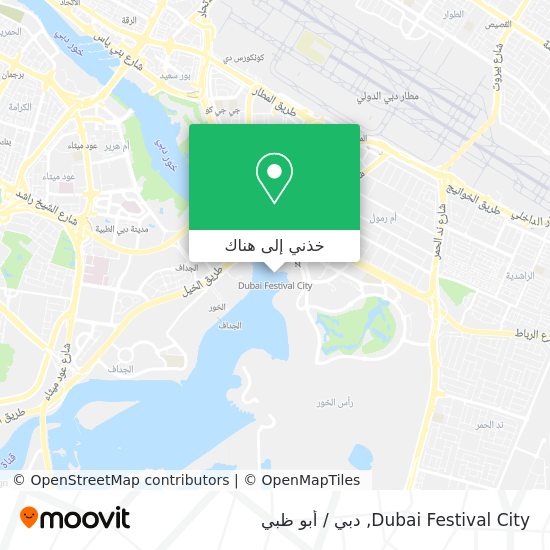 خريطة Dubai Festival City