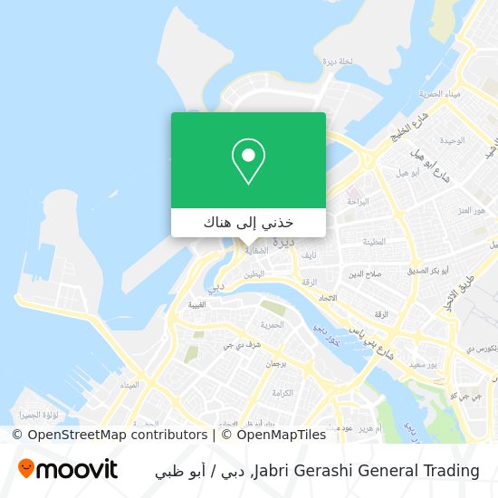 خريطة Jabri Gerashi General Trading