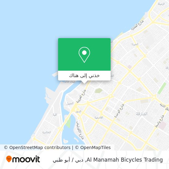 خريطة Al Manamah Bicycles Trading