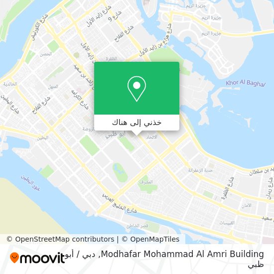 خريطة Modhafar Mohammad Al Amri Building
