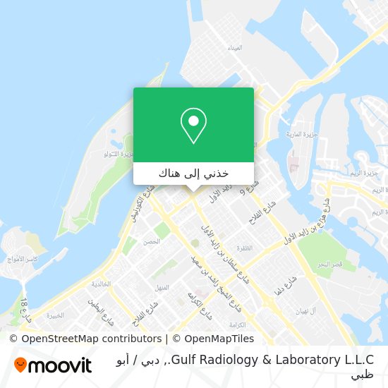 خريطة Gulf Radiology & Laboratory L.L.C.