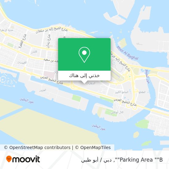 خريطة Parking Area ""B""