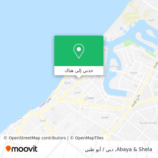 خريطة Abaya & Shela