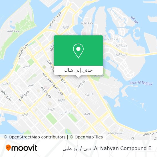 خريطة Al Nahyan Compound E