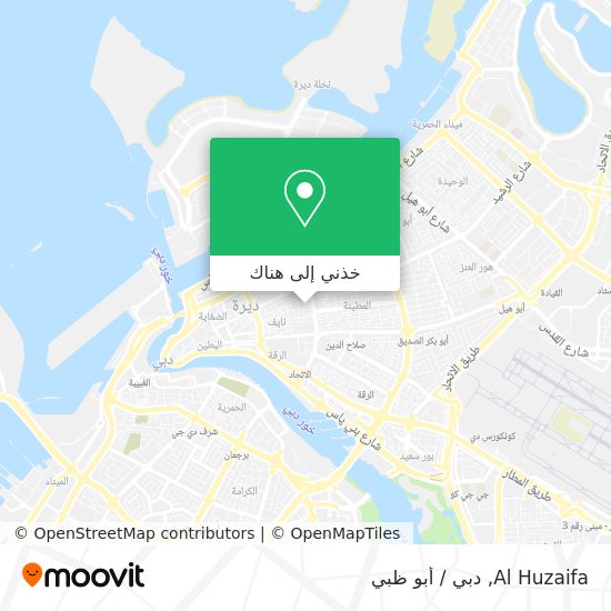 خريطة Al Huzaifa