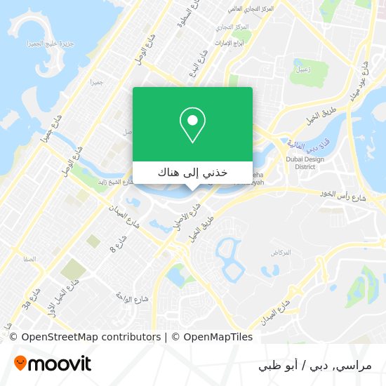 خريطة مراسي