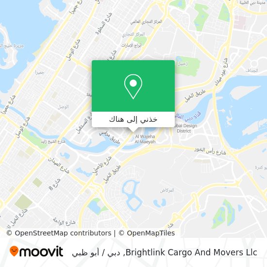 خريطة Brightlink Cargo And Movers Llc