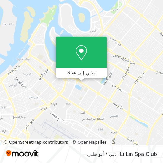 خريطة Li Lin Spa Club