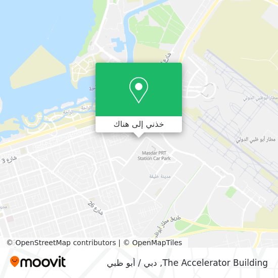 خريطة The Accelerator Building