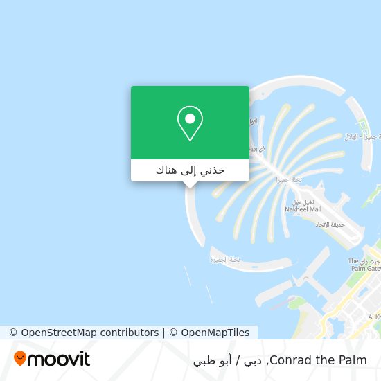 خريطة Conrad the Palm