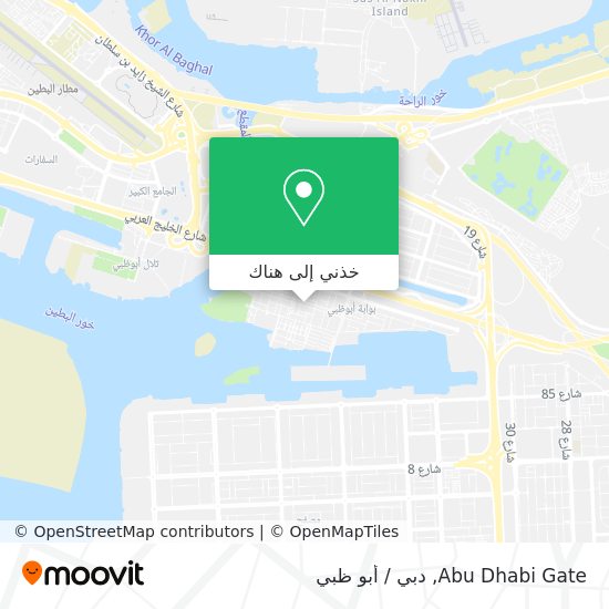 خريطة Abu Dhabi Gate
