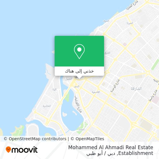 خريطة Mohammed Al Ahmadi Real Estate Establishment