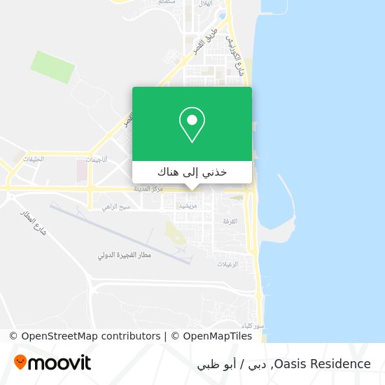 خريطة Oasis Residence