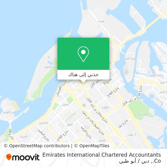 خريطة Emirates International Chartered Accountants Co.