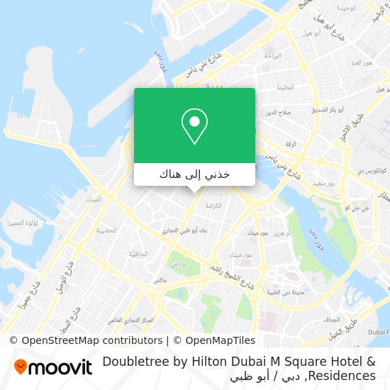 خريطة Doubletree by Hilton Dubai M Square Hotel & Residences