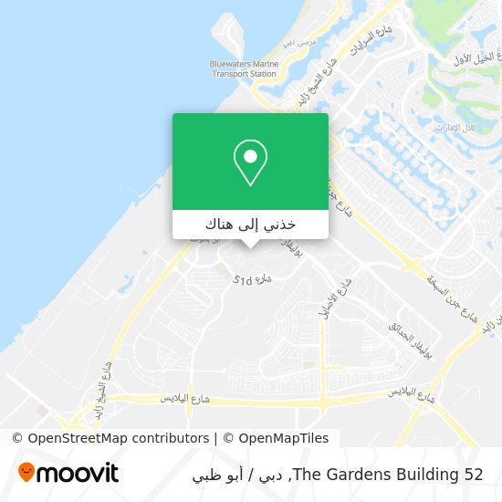 خريطة The Gardens Building 52