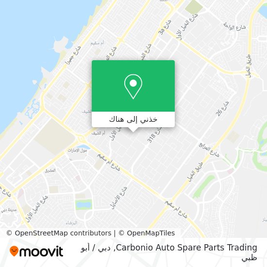 خريطة Carbonio Auto Spare Parts Trading