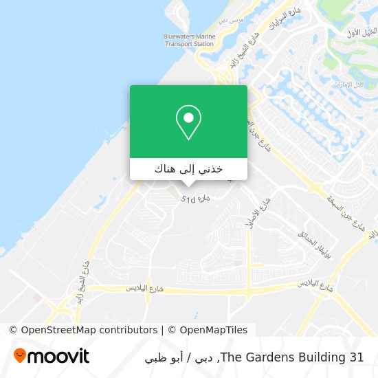 خريطة The Gardens Building 31